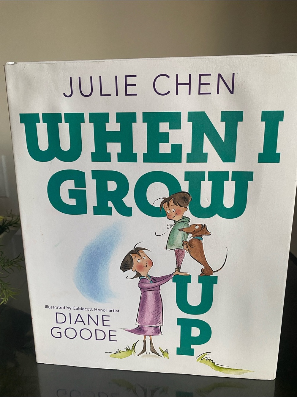 Julie Chen When I Grow Up Storybook mom and child